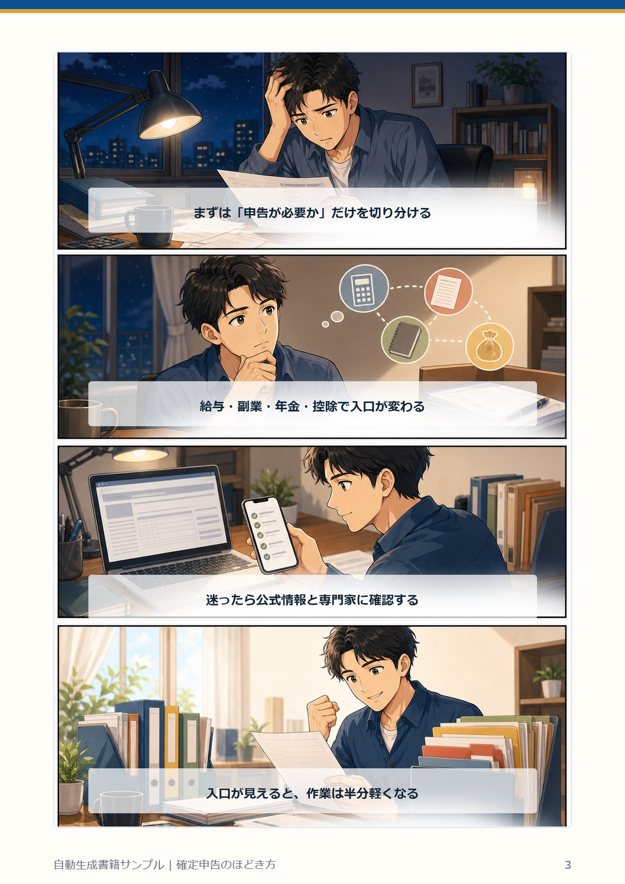 自動生成書籍ページ 3