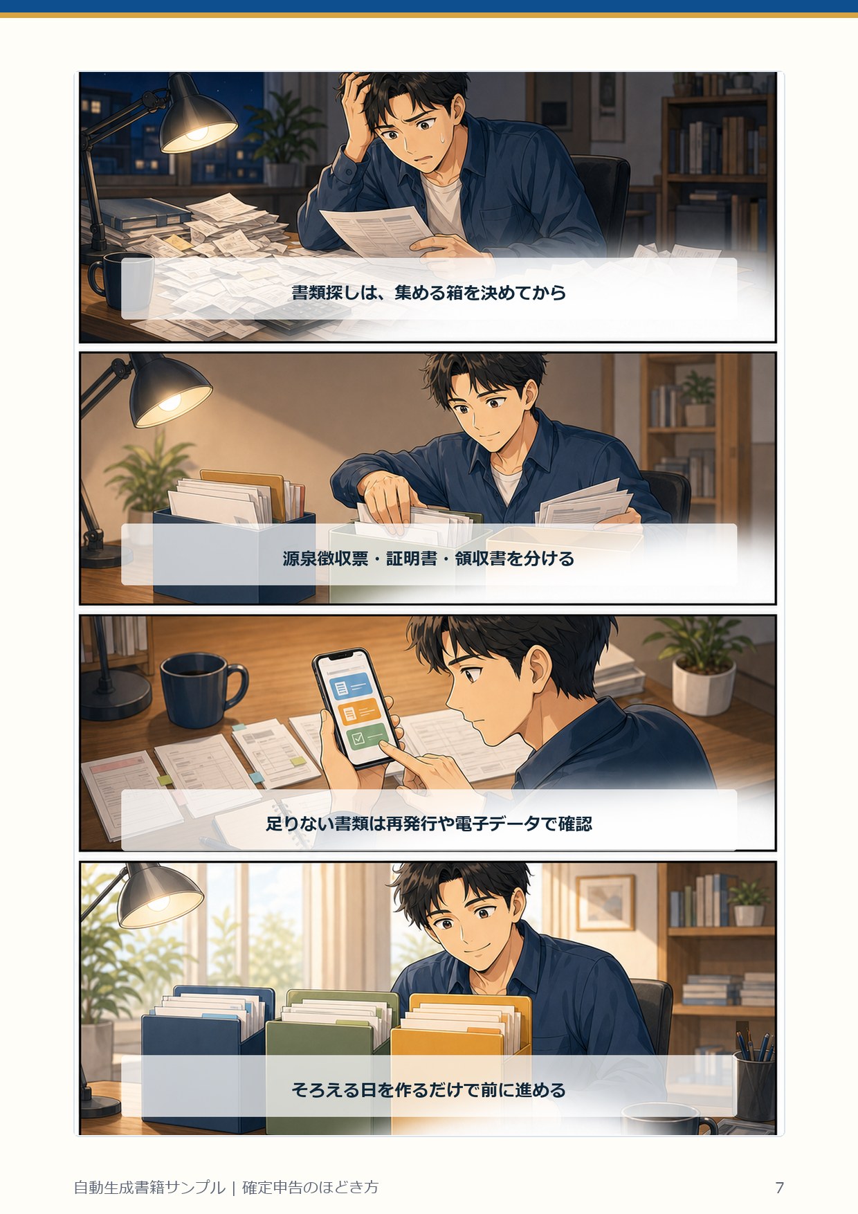 自動生成書籍ページ 7